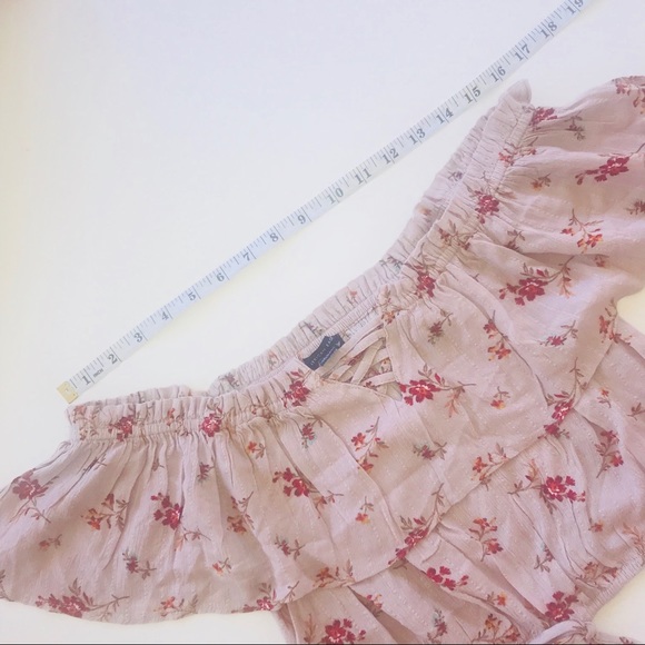 NWOT American Eagle off shoulder crop top - Picture 2 of 4